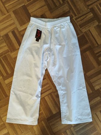 Hiku Kihon Karate-Hose Gr 120 Kinder weiss