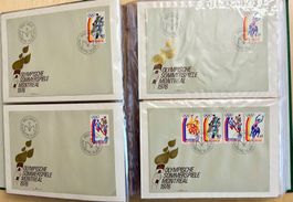 2 Briefmarkenalben - gefüllt
