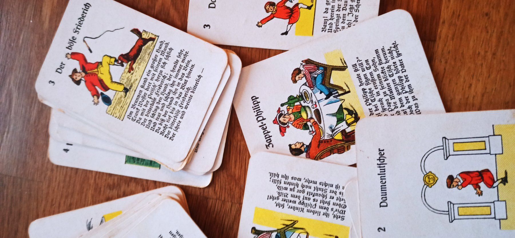 Giochi: Struwwelpeter Kartenspiel – Usato da Luzern venduto da Hherger 1