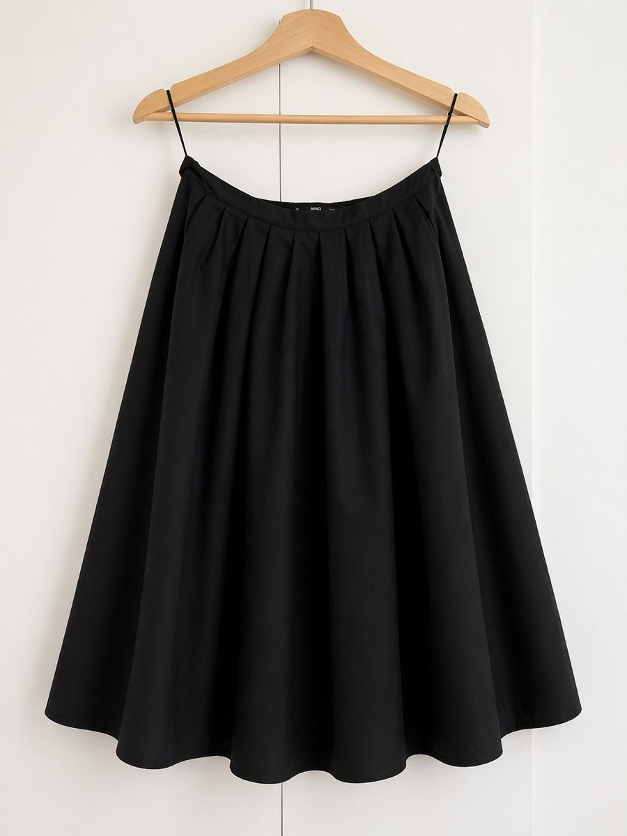 Mango Gonne: Schwarzer Midi Rock, Grösse S – Nuovo (secondo la descrizione) da Basel venduto da pin_qt7j