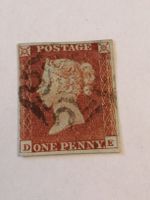 One Penny Red 1841, Platte 33