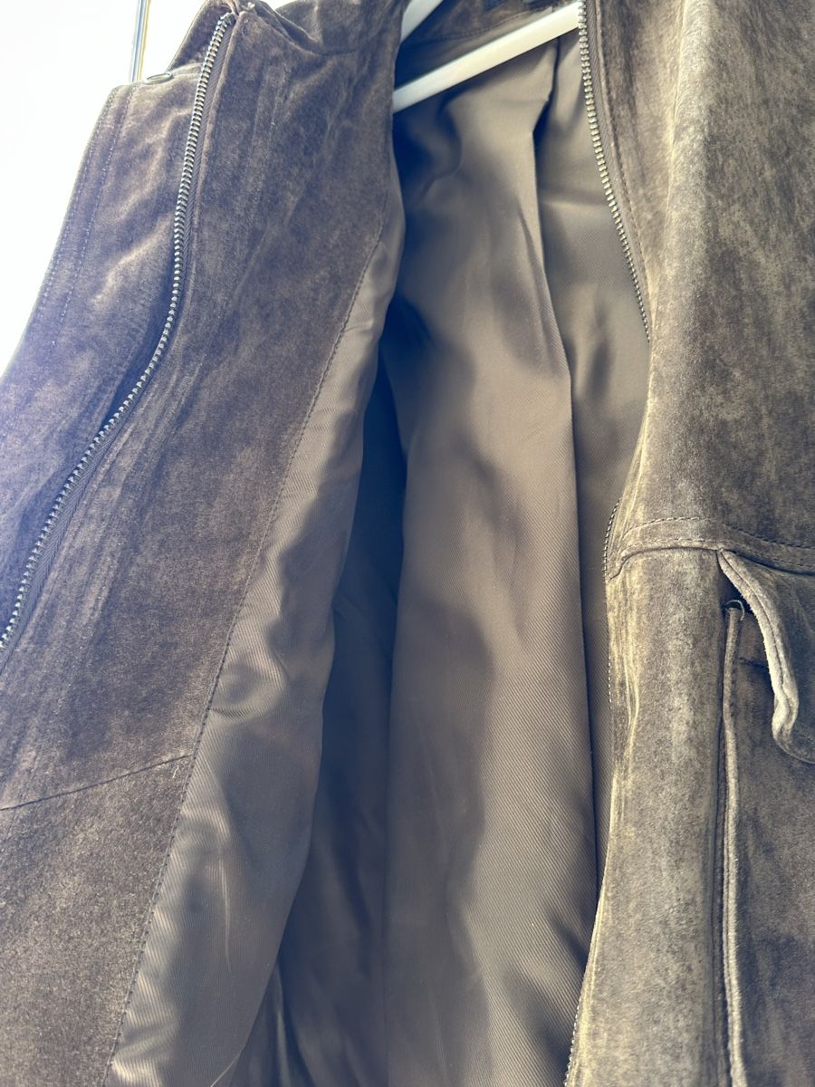 Zara Giacche: Zara Bomberjacke aus 100 % Wildleder – Nuovo (secondo la descrizione) da Lenzburg venduto da selabella 2