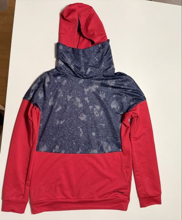 Teenie Vaude Hoodie, Gr. 158/164, Rot/Blau, Top Zustand!