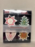 24 Adventskalenderanhänger Artebene, Neu & OVP