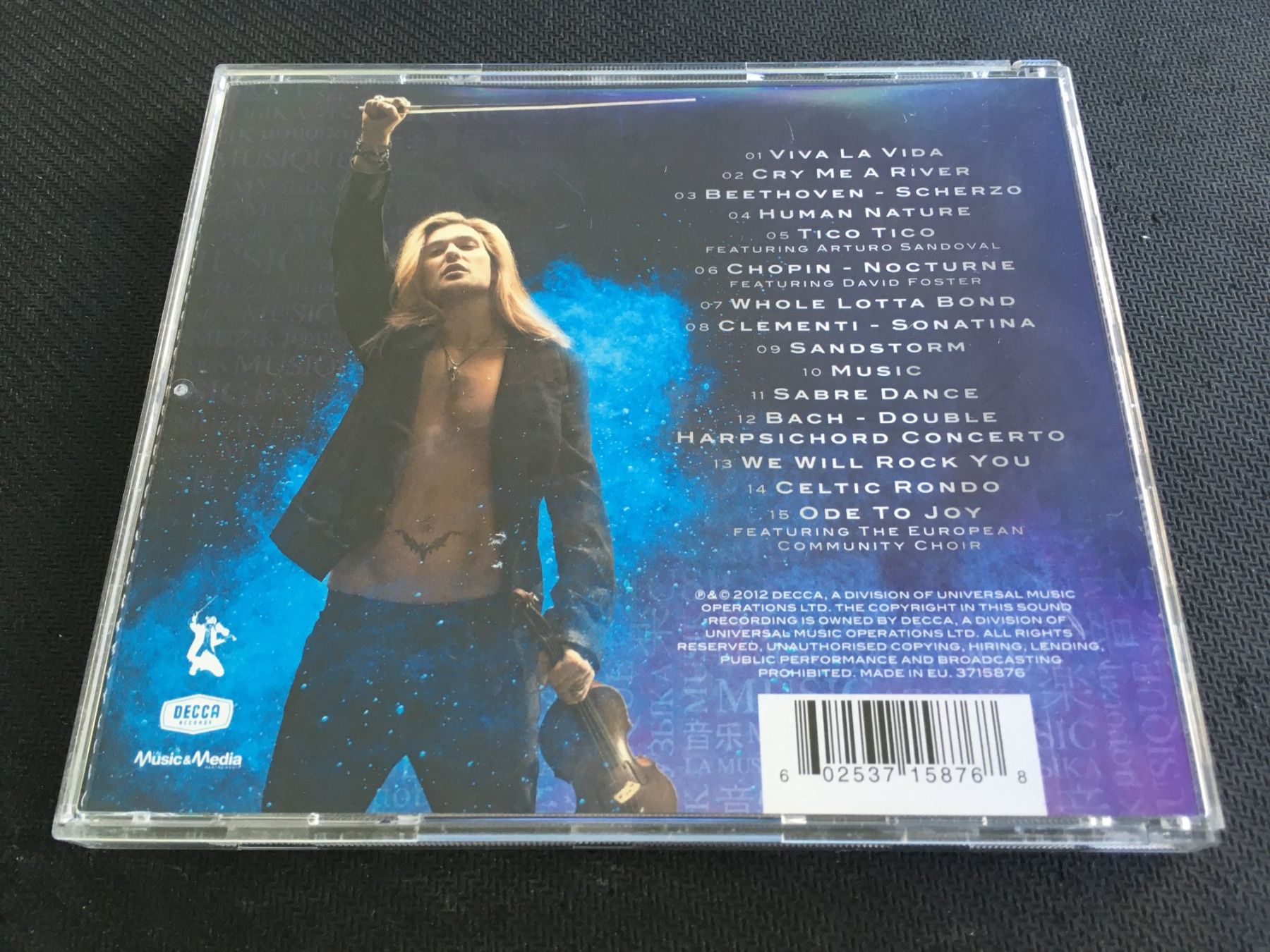CD: David Garrett - Music -CD- – Usato da St.Gallen venduto da MedienJoe 2