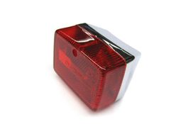 Rücklicht für diverse Mofas in Chrom - rot