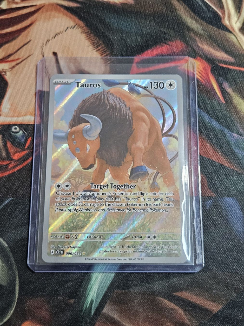 Pokémon Carte collezionabili: Pokemon TCG Tauros full Art Prismatic Evolution ENG – Usato da Lugano venduto da NICKSTORE