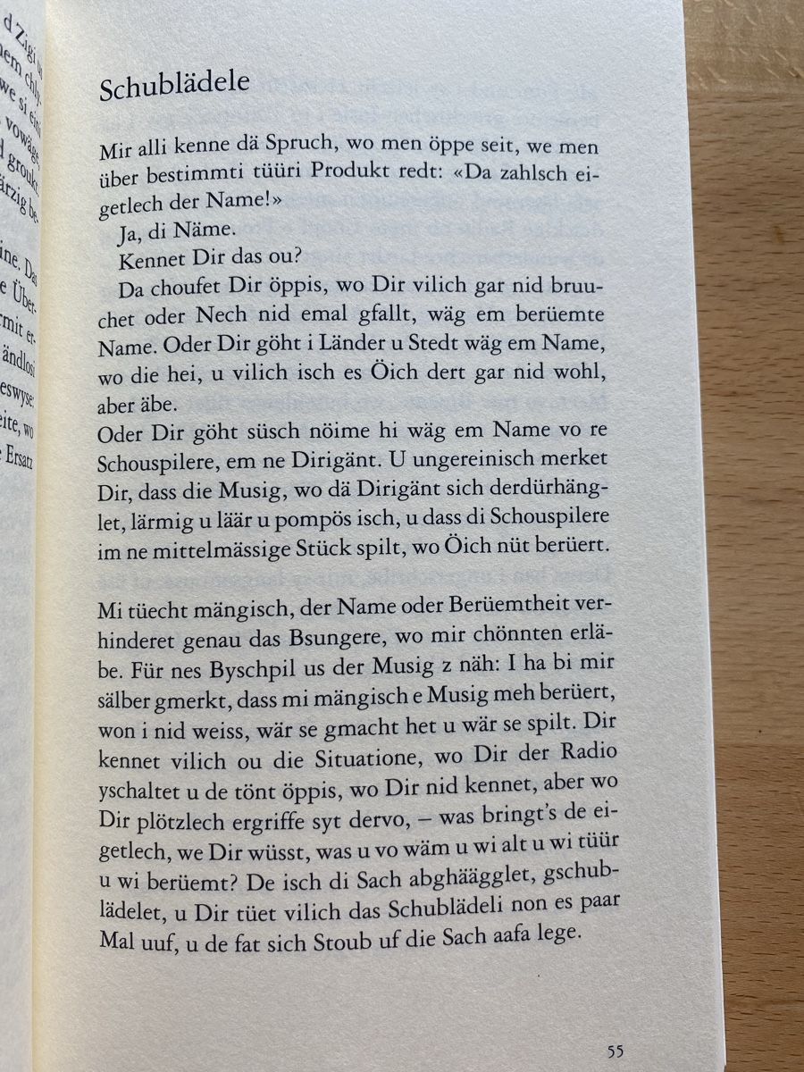 Bücher: Änet em Zuun - Fritz Widmer  – Gebraucht aus Schwarzenburg von Michellu 7