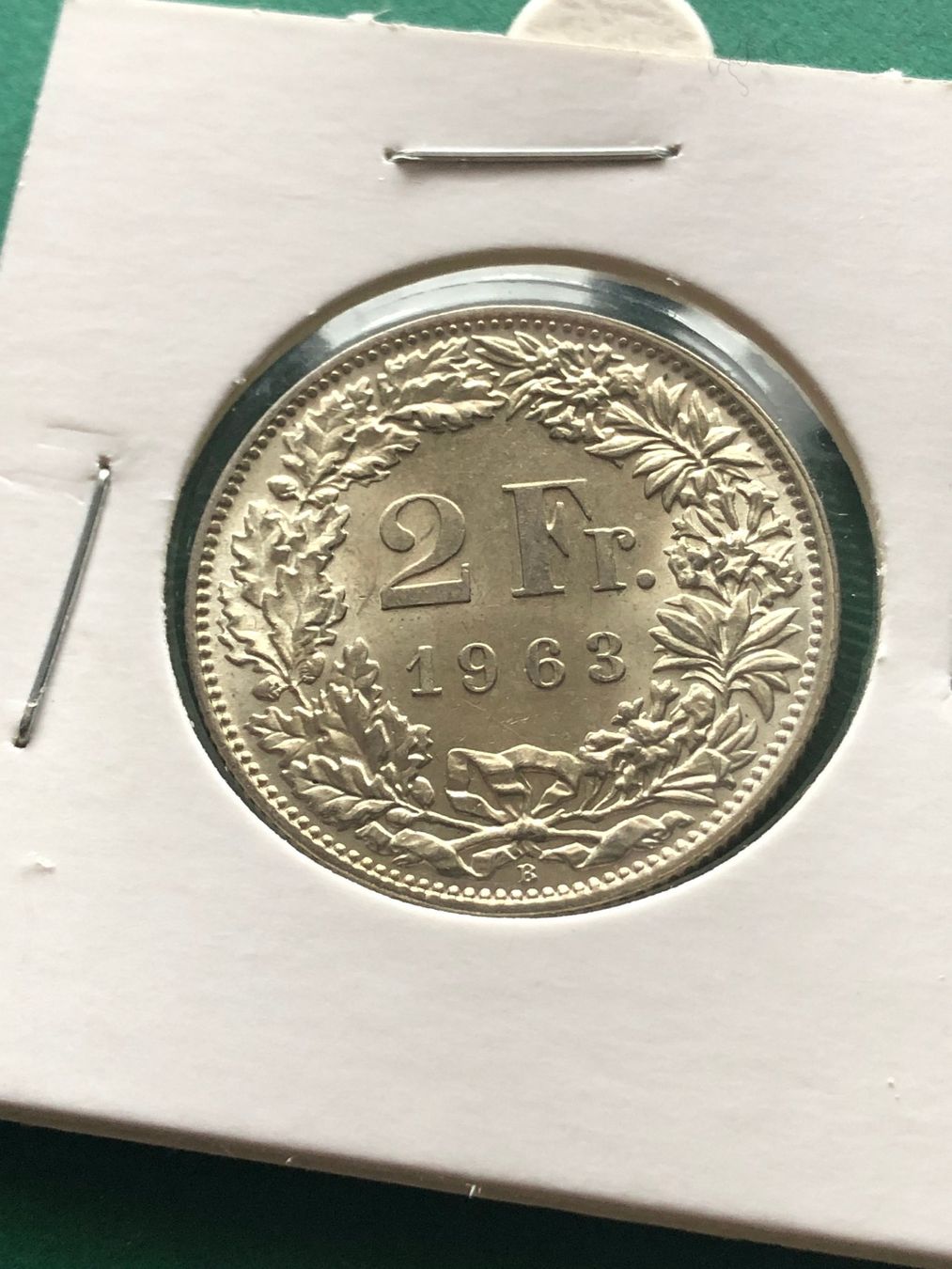 Tutti le monete: 2 Fr. 1963  Top – Usato da Schötz venduto da Odpa