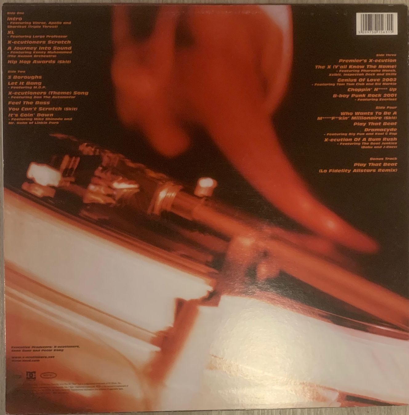 Dischi in vinile: X-ECUTIONERS - Built From Scratch D-Lp 2002 – Usato da Mühlethal venduto da superfast78 1