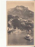 Axenstein mit Dampfschiff 1913