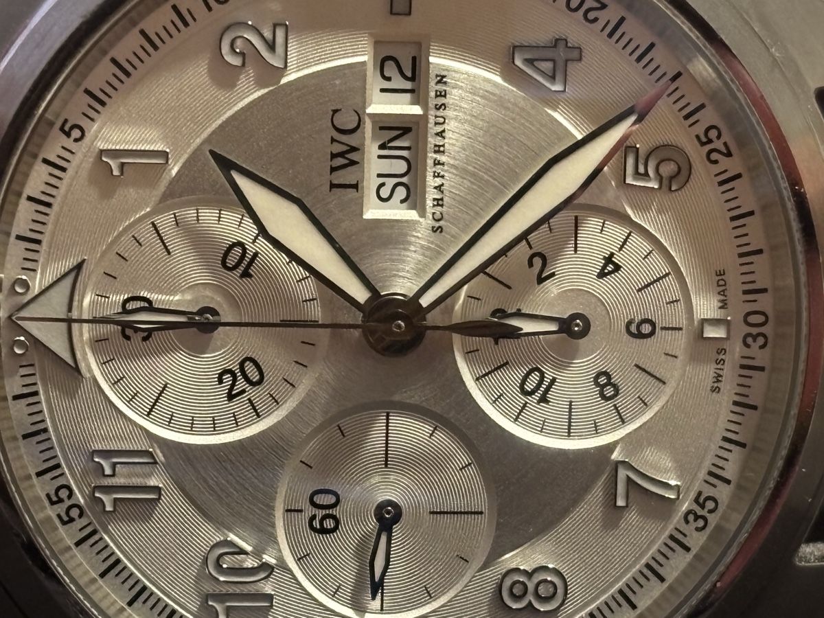 IWC Orologi: IWC pilot spitfire chronograph 371702 – Usato da Biel/Bienne venduto da T4r4nt1n0 3