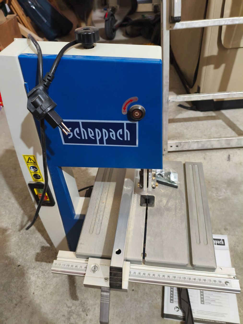 Scheppach Seghe: Bandsäge Scheppach BASA1 1901501901 neuwertig – Usato da Hägglingen venduto da BigJim1
