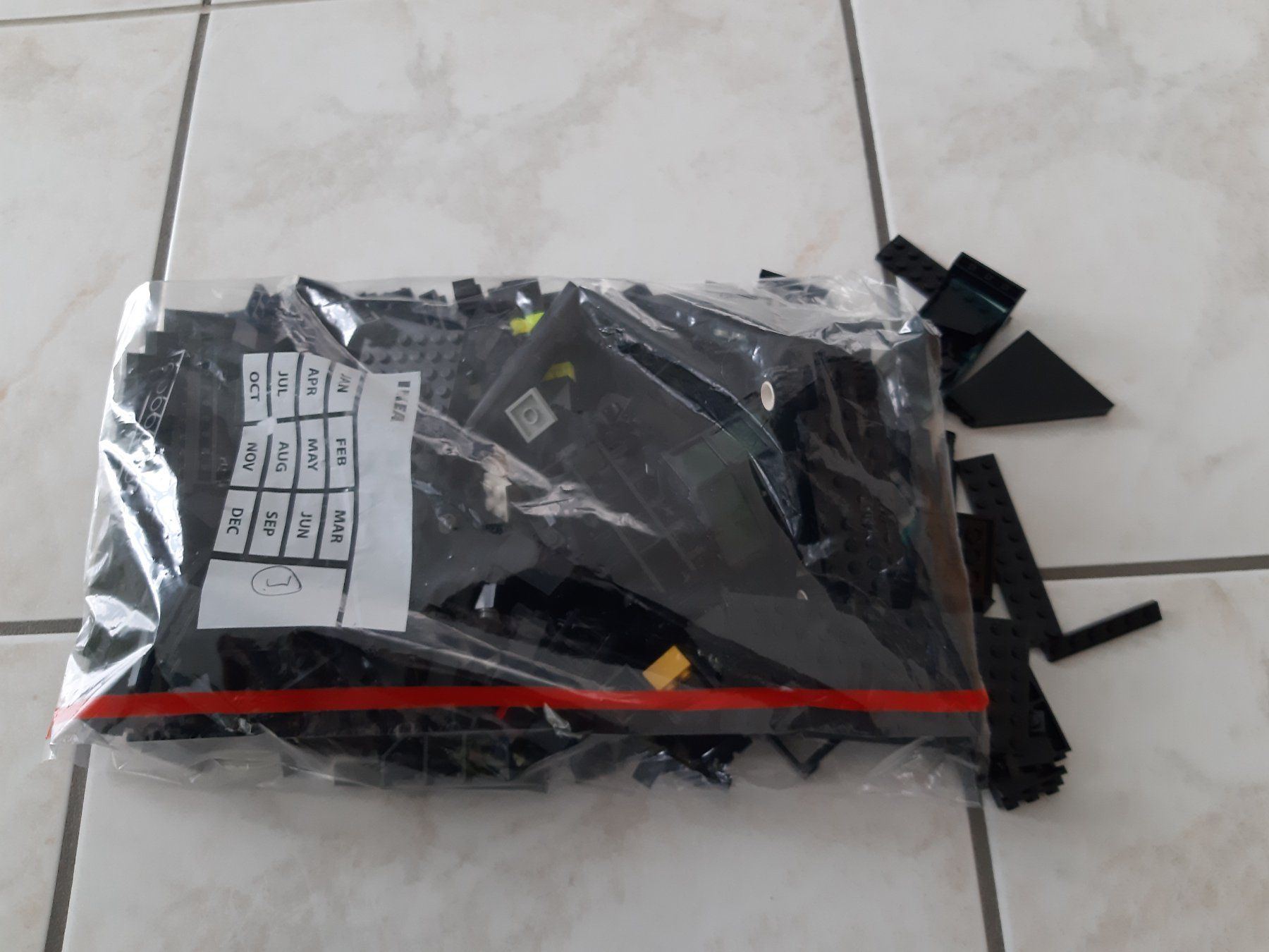 Lego Giocattoli: Lego Einzelteile schwarz 650 gr. – Usato da Schmitten FR venduto da ReniStern 1
