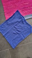 Cashmere Poncho blau 116