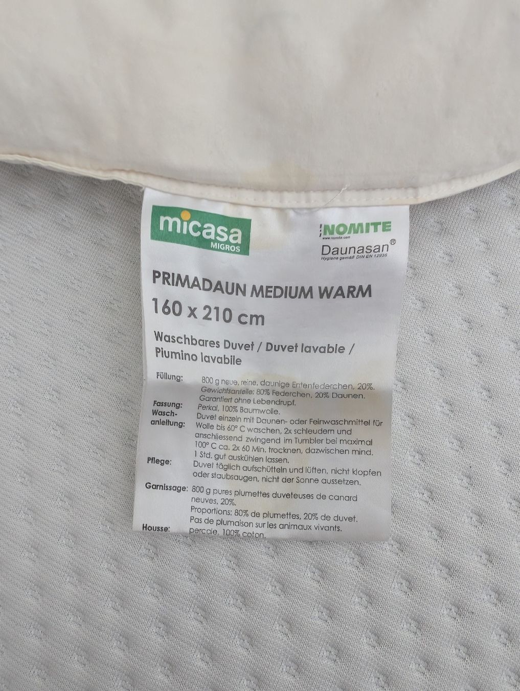Micasa Coperte: Duvet – Usato da Winterthur venduto da lea_y9nt