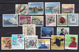 CH Briefmarken Lot 2018-2021