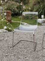 Freischwinger Plexi Stuhl