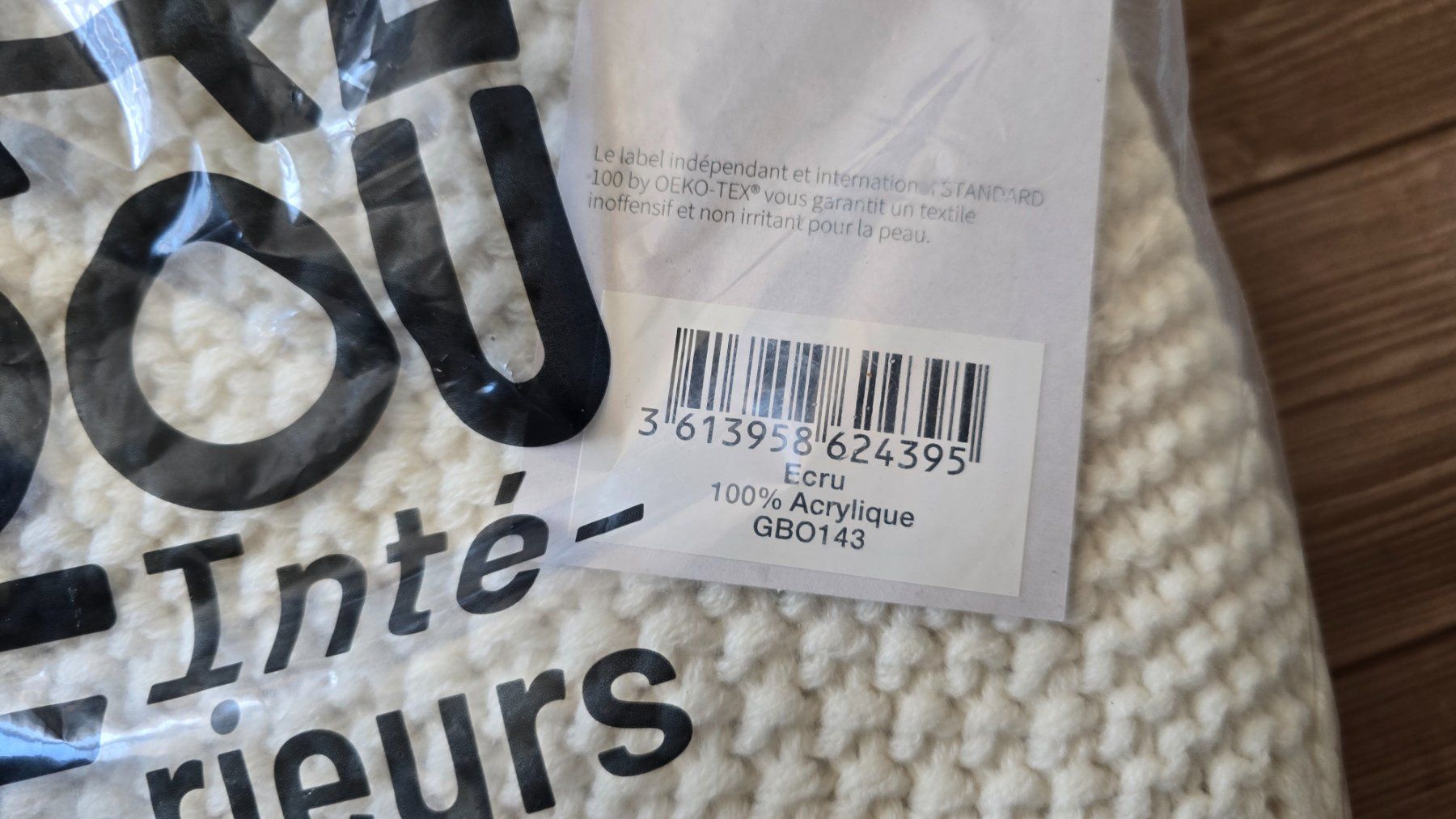 La Redoute Decken: 🏷️ La Redoute Interieurs Plaid / Decke in Ecru - Boho Style – Neu und originalverpackt aus Thalwil von VitaMini 3