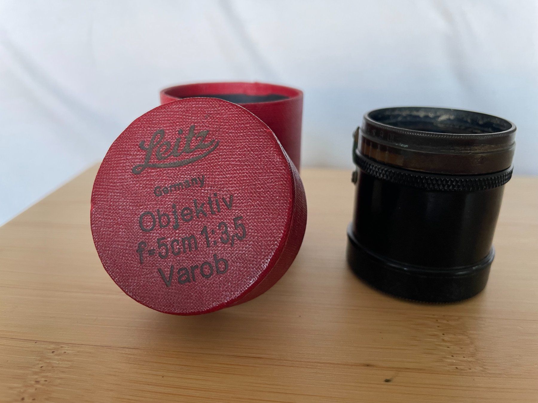 Leica Objektive: Objectif Leica f= 5 cm 1:3,5 Varob – Gebraucht aus Petit Lancy von gil_hr6v 1