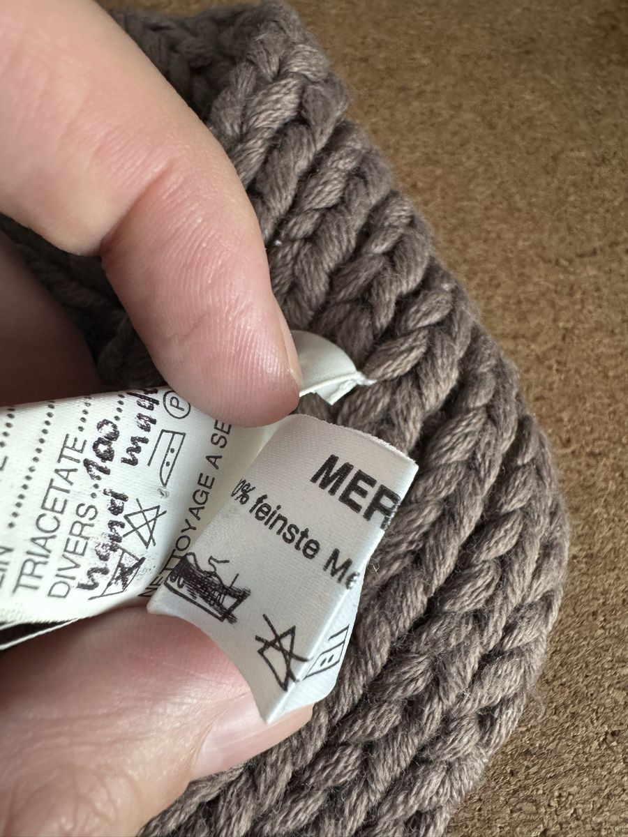 Foulard & Sciarpe: Agnes Bernet Schal Merinowolle braun – Nuovo (secondo la descrizione) da Brütten venduto da Rod816 6