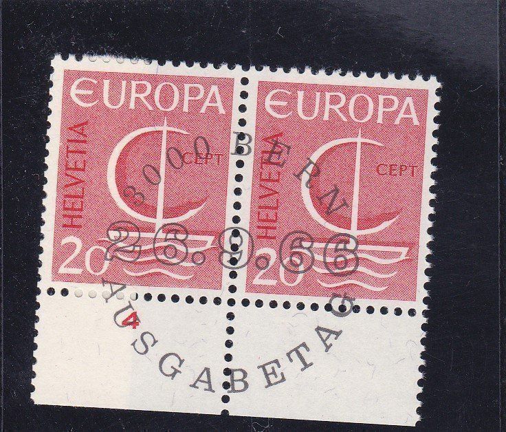 Tutti i francobolli: ET EUROPA 1966 – Nuovo (secondo la descrizione) da Schliern b. Köniz venduto da joni20