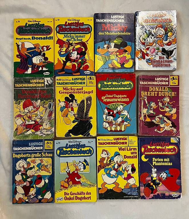 Fumetti: Lustige Taschenbücher Nr. 1-72 – Usato da Dotzigen venduto da PiabeiRicardo 2