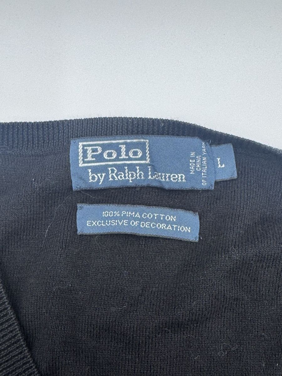 Polo Ralph Lauren Maglioni & Felpe: Schwarzer Polo Ralph Lauren Pullunder, Grösse L, Top Zustand – Nuovo (secondo la descrizione) da Arnegg venduto da PascalHelfenberger 3