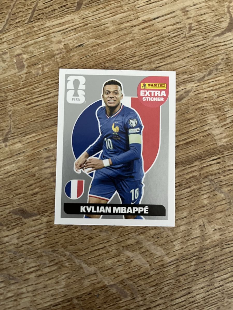 Panini Carte collezionabili: Extra Sticker Kylian Mbappé Panini Silver – Nuovo (secondo la descrizione) da Frauenfeld venduto da Pluto7