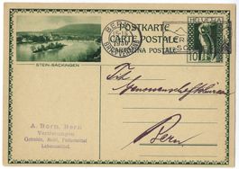 1930 Bildpostkarte Nr. 122-031 STEIN-SÄCKINGEN gest. Bern