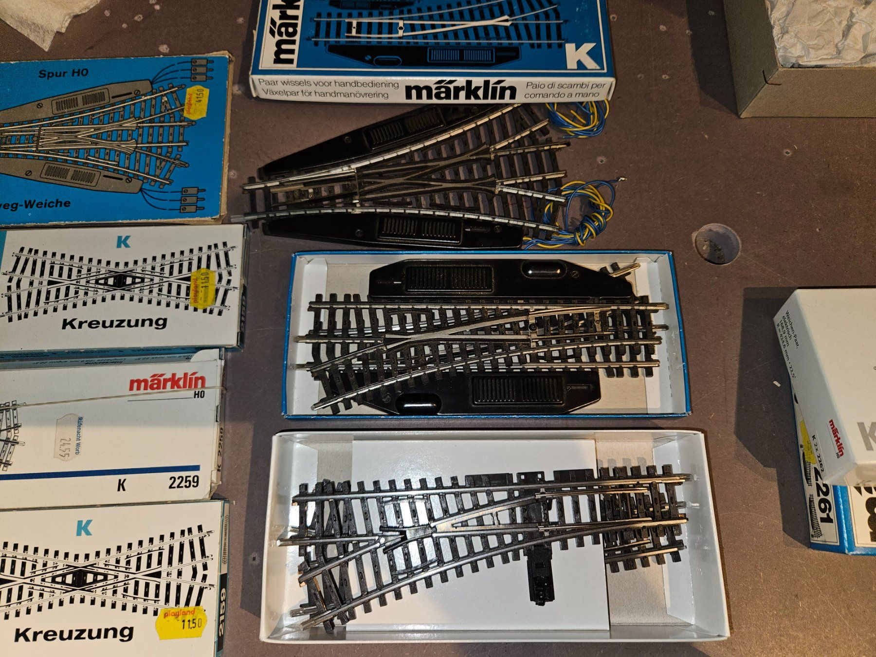 Märklin Modellini di ferrovie: Märklin K Gleise und Weichen  mit OVP – Usato da Bern venduto da lukas90pilze 4
