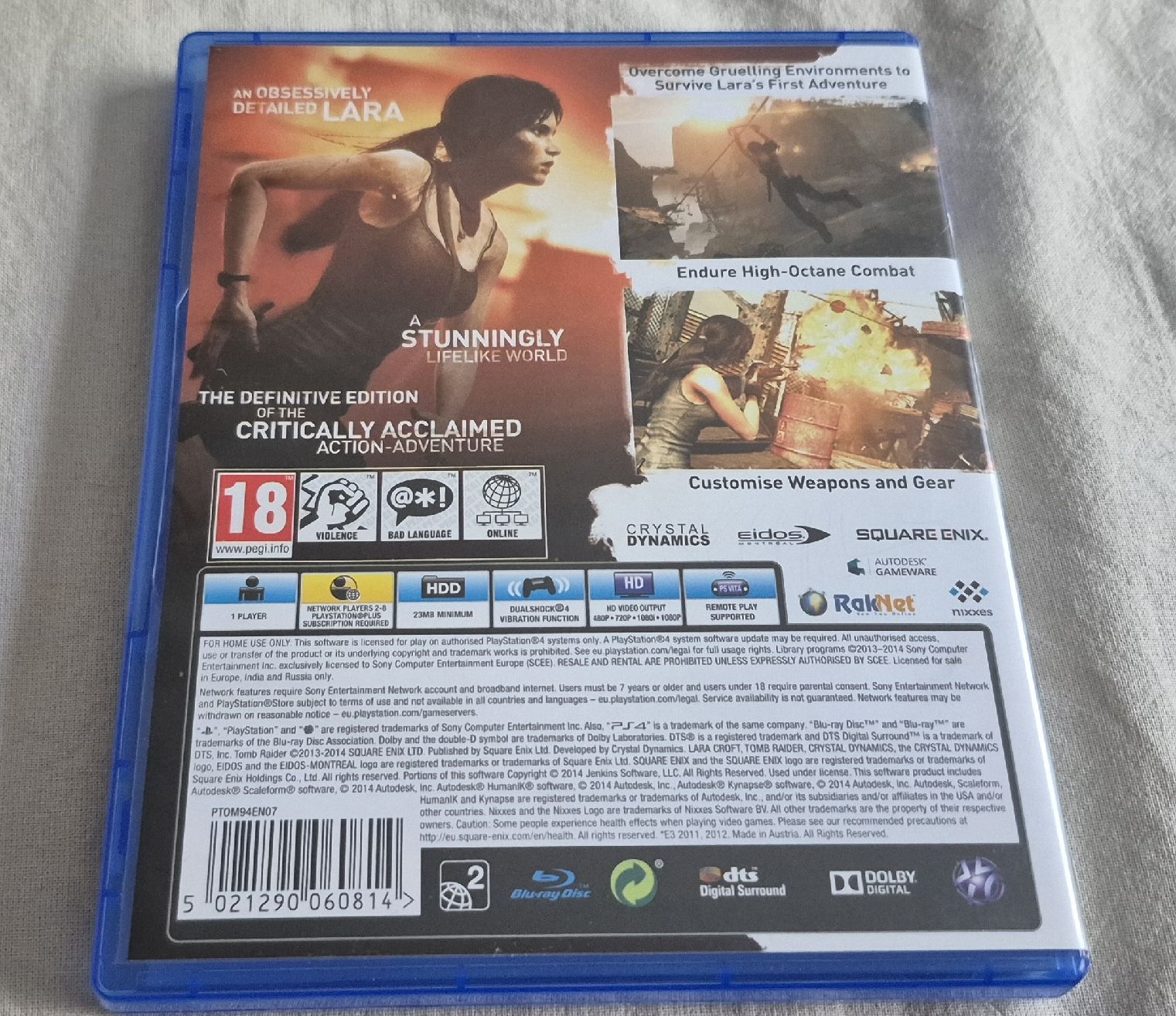 Sony Giochi: TOMB RAIDER DEFINITIVE EDITION PS4 PS5 2014 MULTILANGUAGES  – Usato da Grand-Lancy venduto da luc111 1