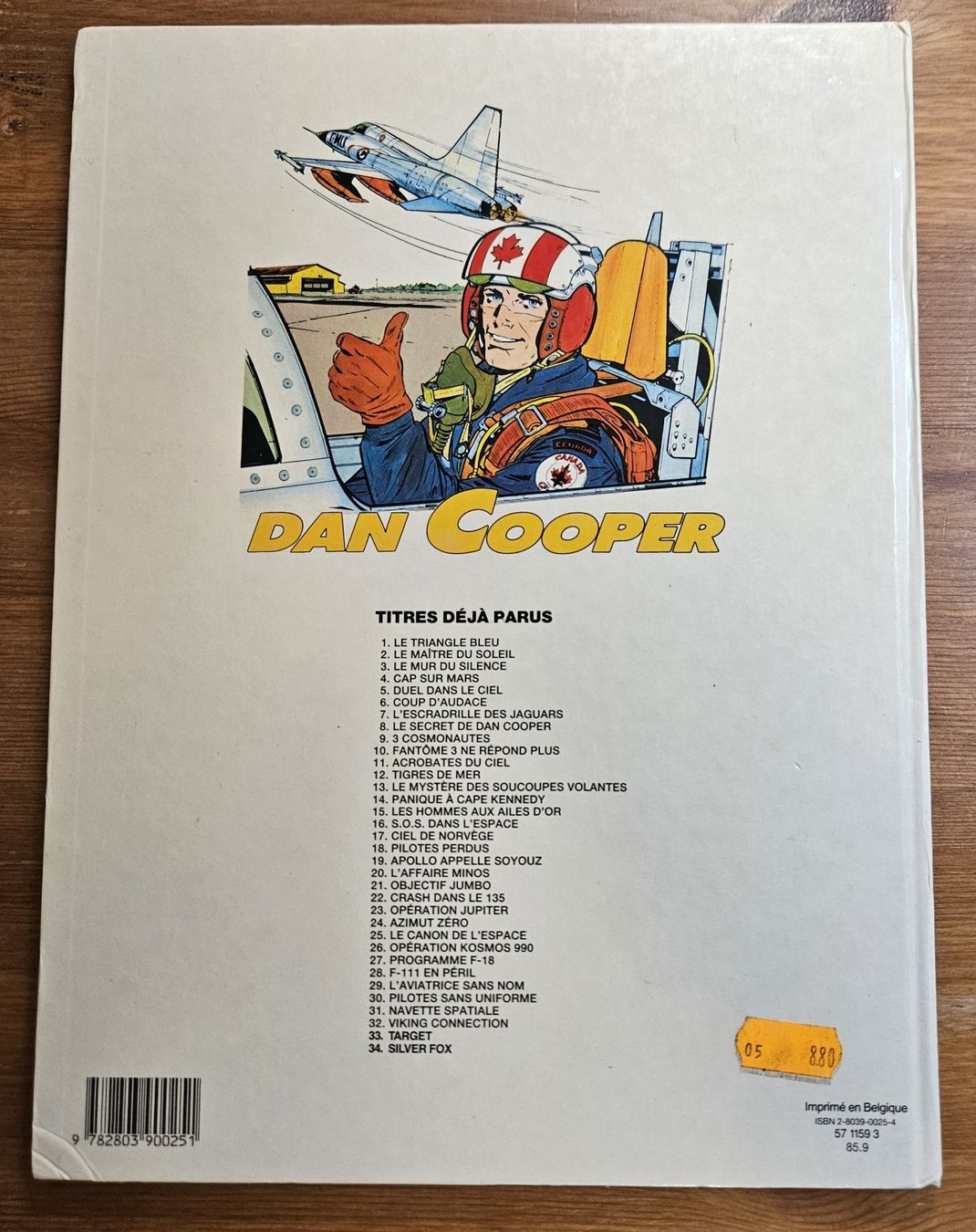 Fumetti: Dan Cooper N 34 E.O. (B.ETAT)  "Silver Fox" – Usato da Prévonloup venduto da bitume1975 3