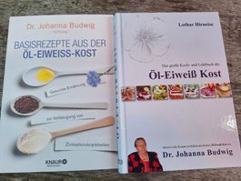 Kochbuch Öl-Eiweiss Kost Dr. Johanna Budwig 2 Bände guter...