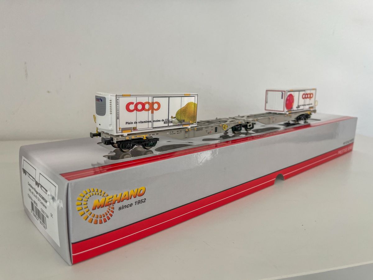 Mehano Modellini di ferrovie: Wagon Coop/railCare – Usato da Font venduto da TrainspottersuisseHo