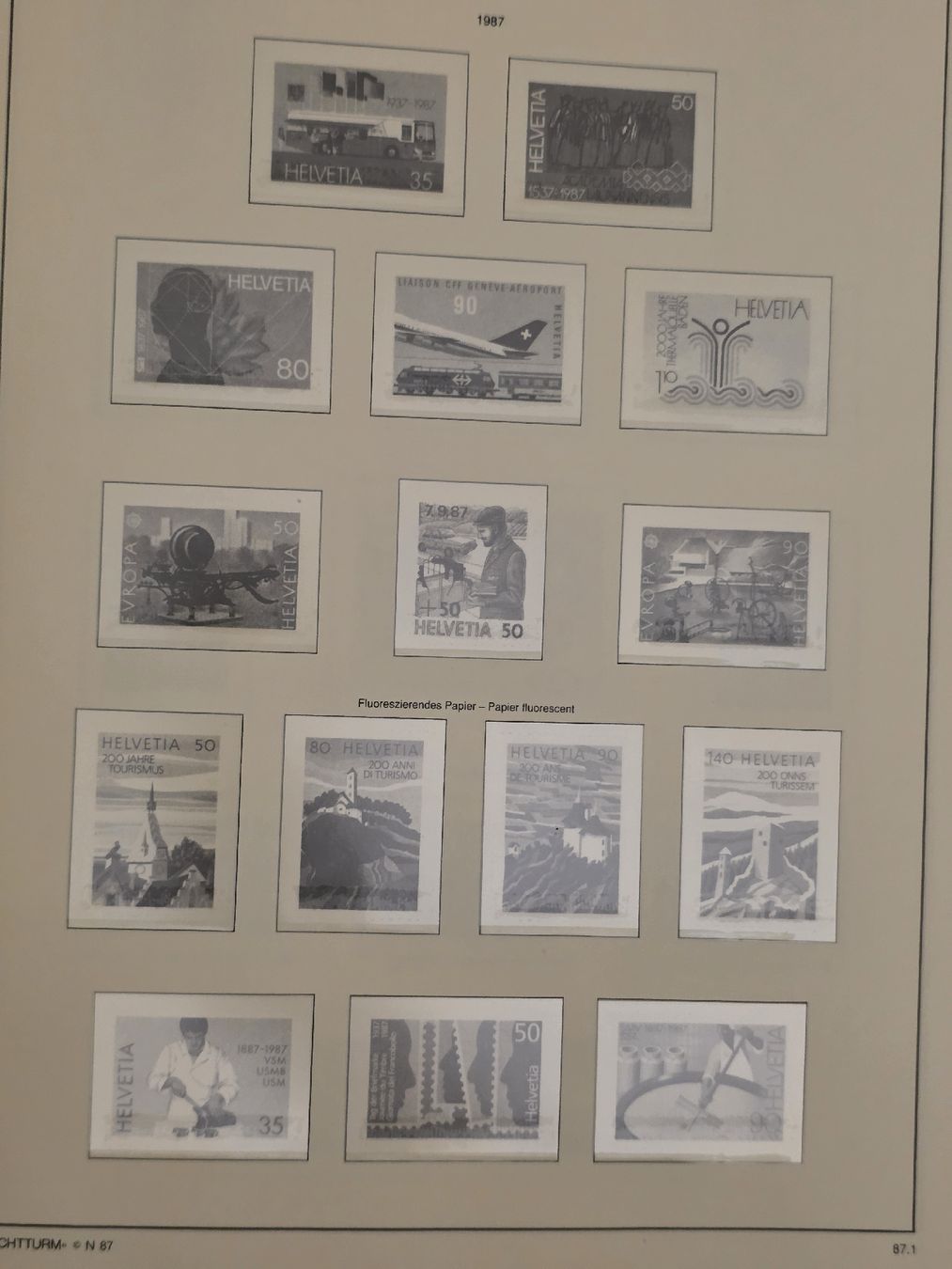 Tous les timbres: Postfrisch Briefmarken Schweiz  – Neuf (Voir description) à Bern par Kocholo 5
