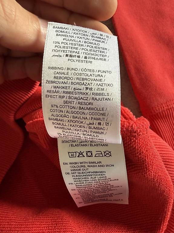 Gant Pullover & Sweatshirts: GANT - Sweatshirt - Pullover - rot Gr. S - ohne Kapuze – Gebraucht aus Dietikon von Sir.Franzelot 3