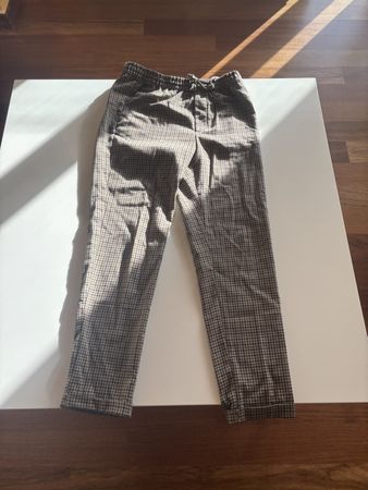 Checkered trousers size S