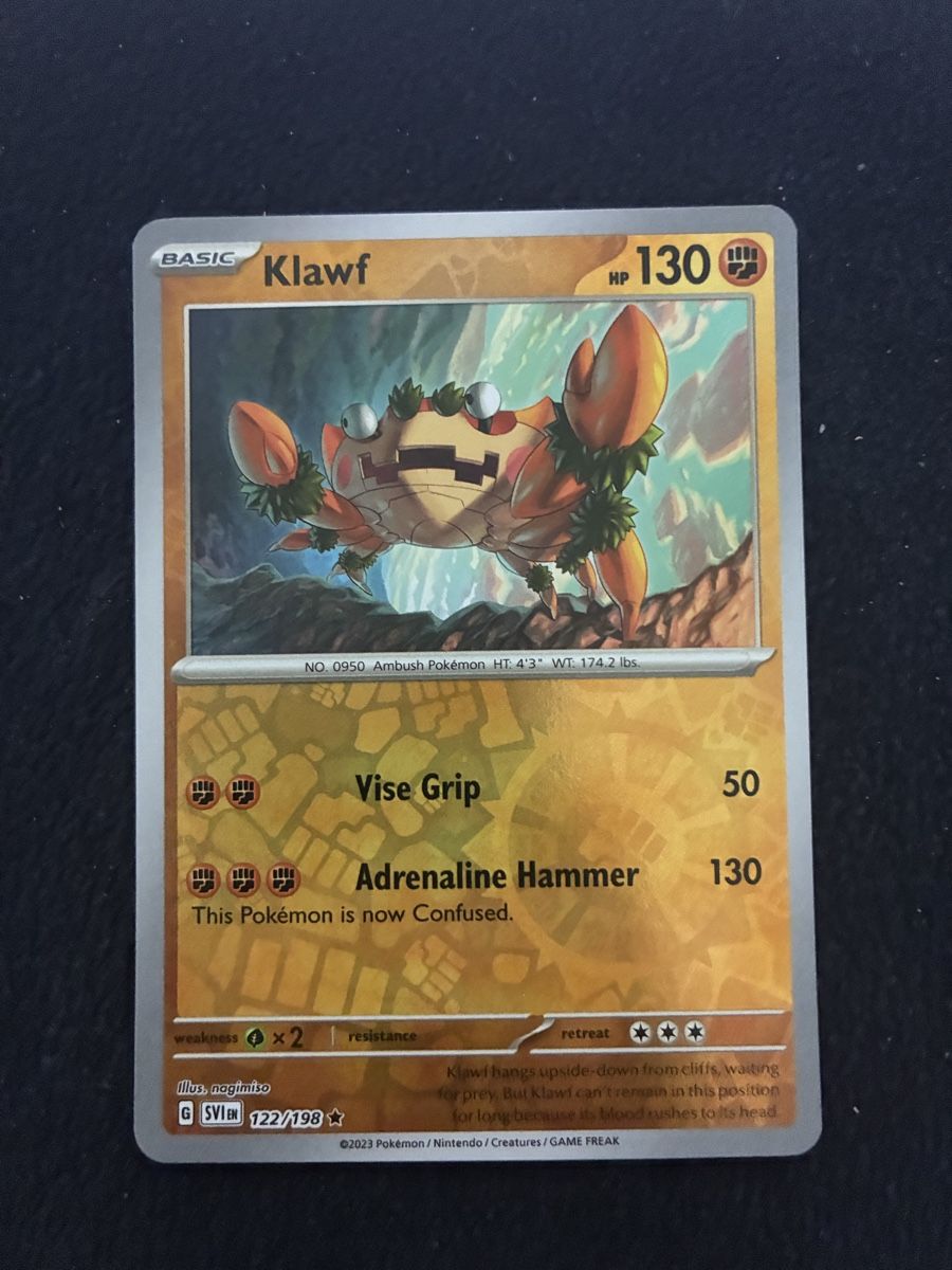 Pokémon Carte collezionabili: POKEMON CARDS SCARLET & VIOLET REVERSE # 122 – Nuovo (secondo la descrizione) da Taverne venduto da YOHISTORE