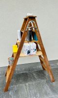 Holzleiter Vintage, A-Form, Deko-Leiter, Hochzeits- Leiter