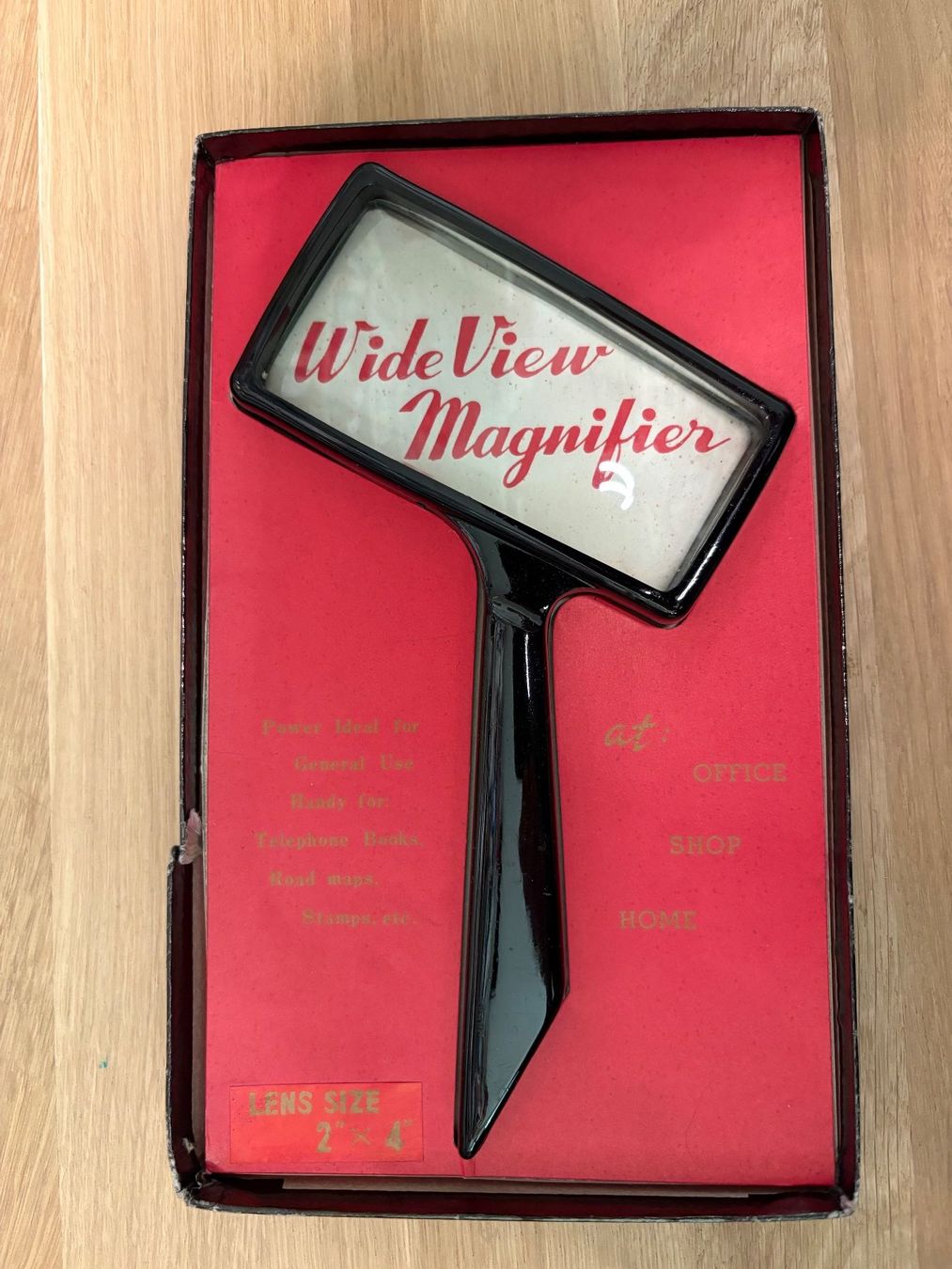 Autres optique: Lupe "Wide View Magnifier" – D'occasion à Arlesheim par Spielmax