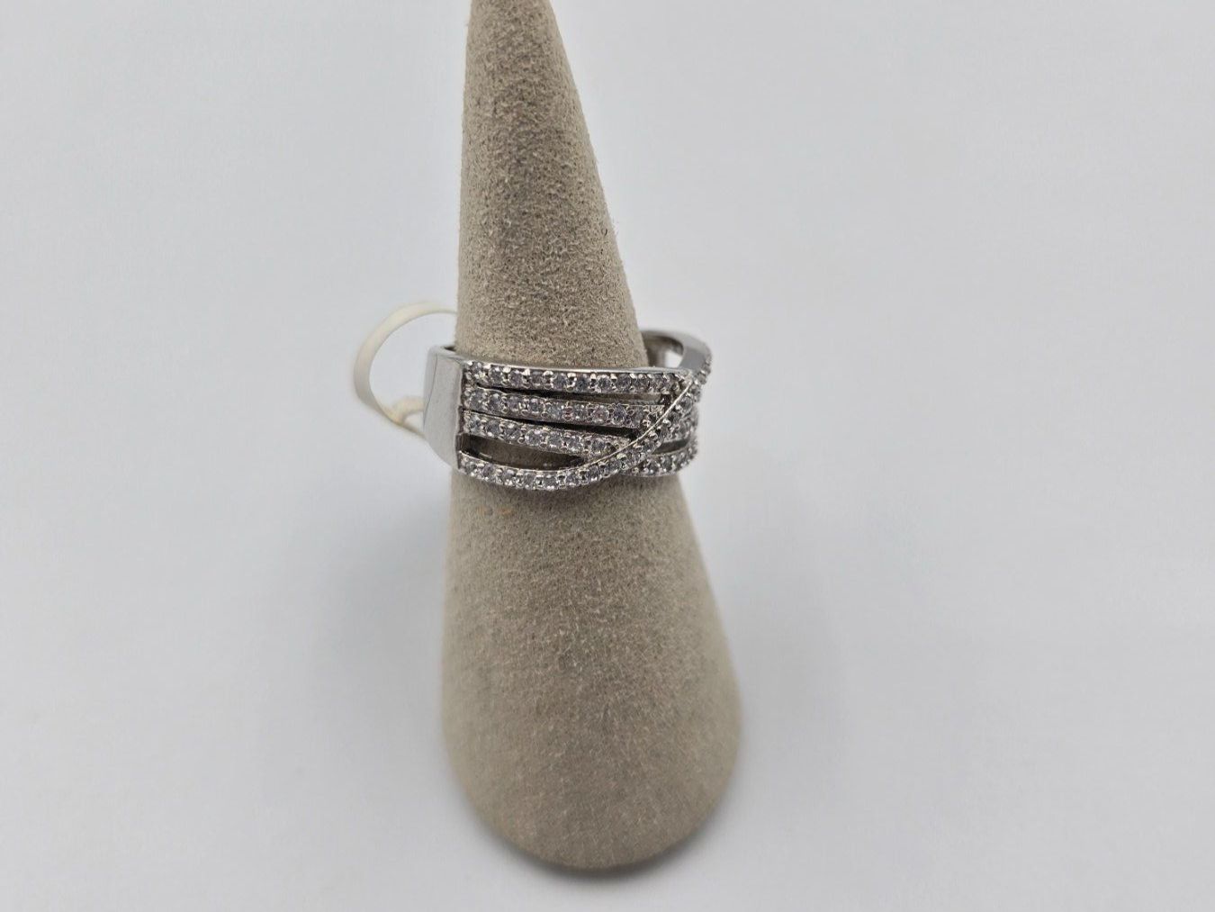 Anelli: Ring Silber 925 Zirkonia Gr. 52 – Nuovo e nell'imballaggio originale da Zug venduto da gold.schmuck