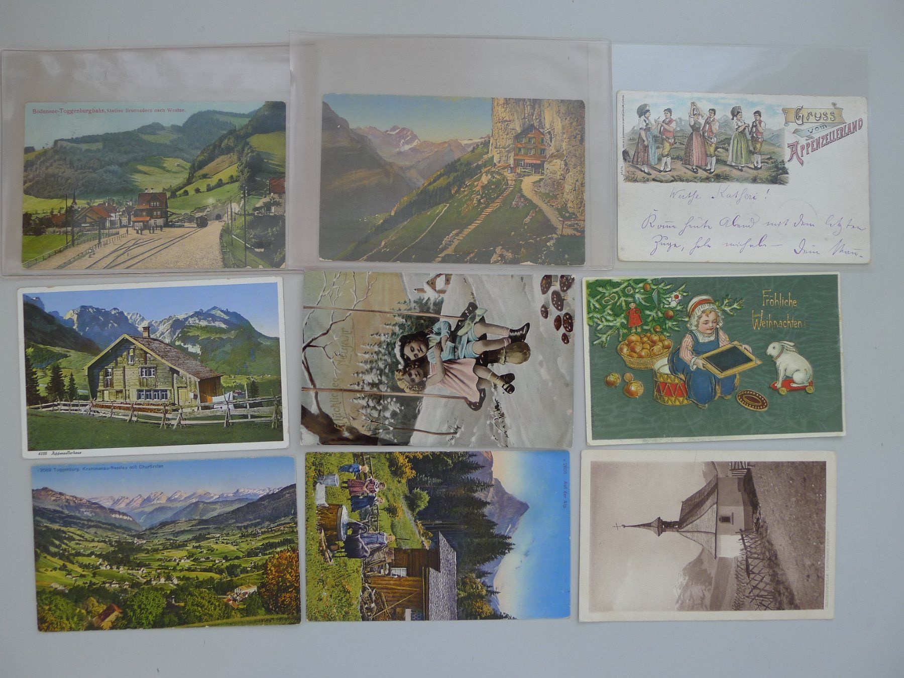 Ansichtskarten: Alte Ansichtskarten +Lithos, Sammlung: 2200 AK's +4 Kisten. – Gebraucht aus Sursee von Luzernerraute 8