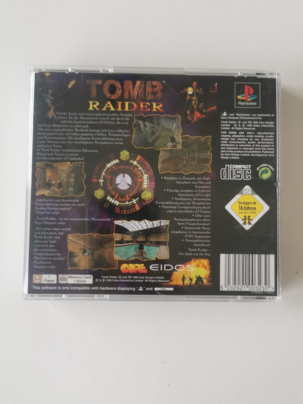 Sony Giochi: Ps 1 - Tomb Raider 2 – Usato da Lenzburg venduto da eyworld 2