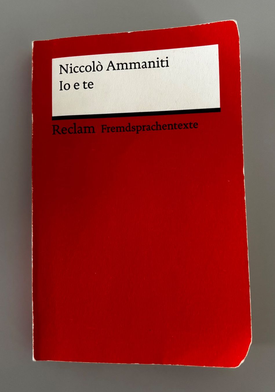 Libri: Io e te – Usato da Basel venduto da cla_z7cp