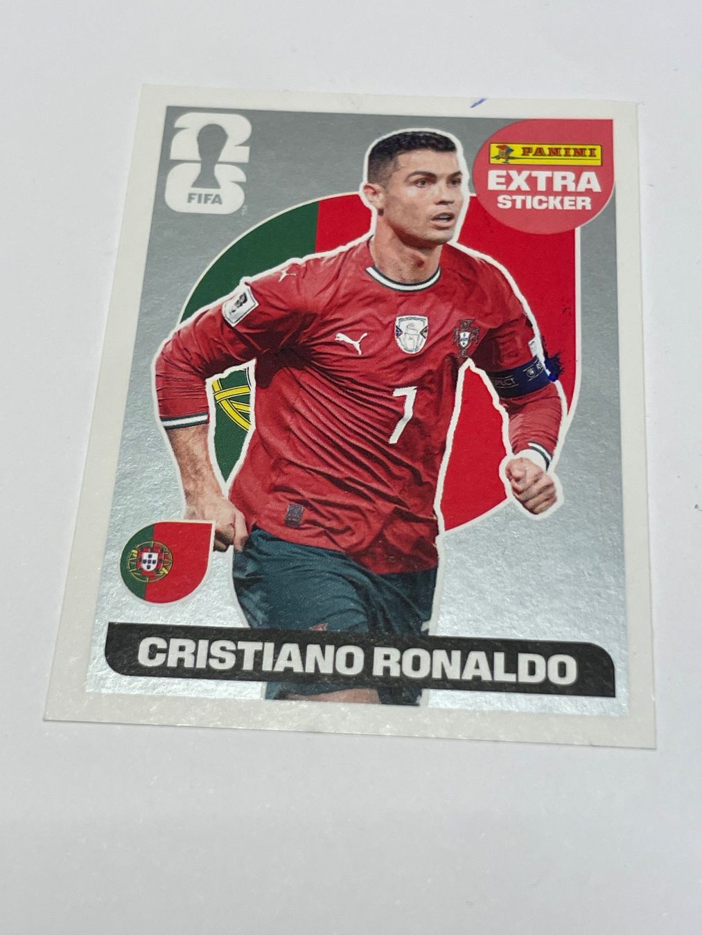 Panini Carte collezionabili: Panini WM 2026 Extra Sticker SILBER - Cristiano Ronaldo – Difettoso da Niederwangen BE venduto da m_s13