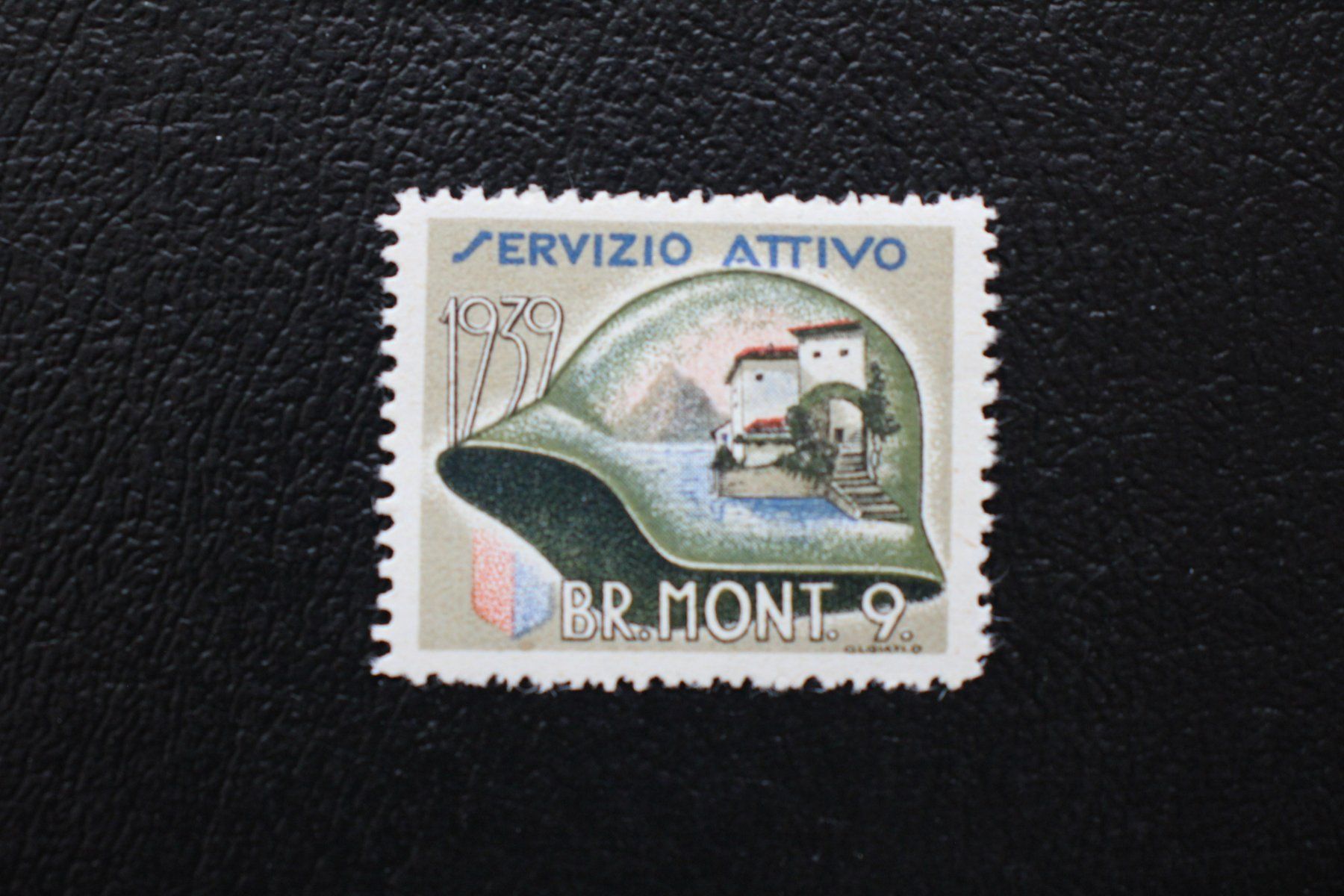 Tutti i francobolli: BR. MONT. 9 SERVIZIO ATTIVO 1939 – Usato da Wiedlisbach venduto da Hrudolfo