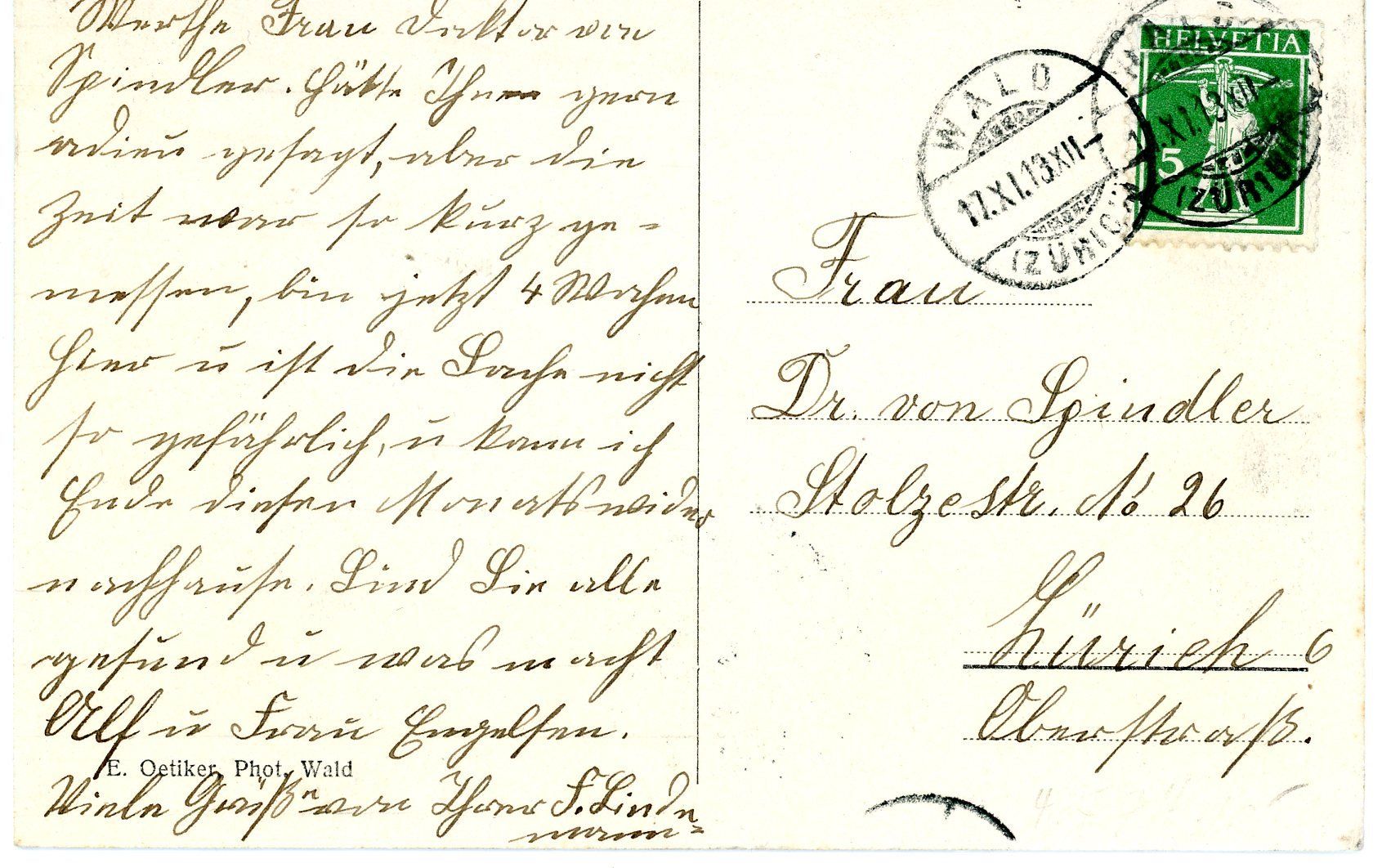 Cartoline postali: Wald - Sanatorium Faltigberg – Usato da Einsiedeln venduto da otm_7s5v 1