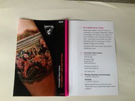 50% Rabatt auf ein Tattoo