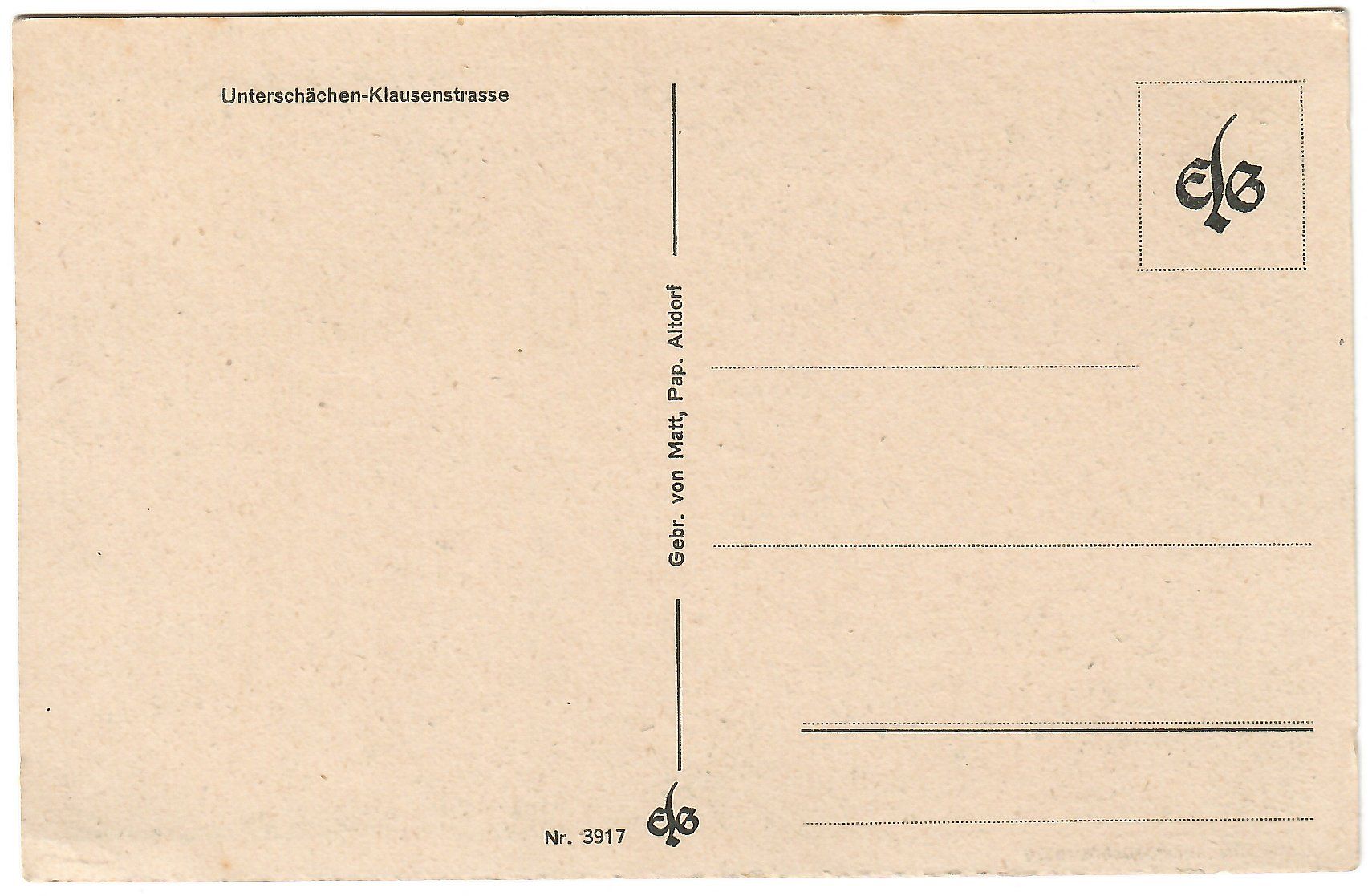 Cartoline postali: Ansichtskarte Unterschächen - Klausenstrasse – Usato da Kerns venduto da etma3 1